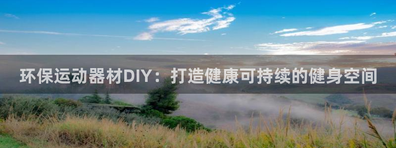 耀世集团董事长抖音是谁：环保运动器材DIY：打造健康